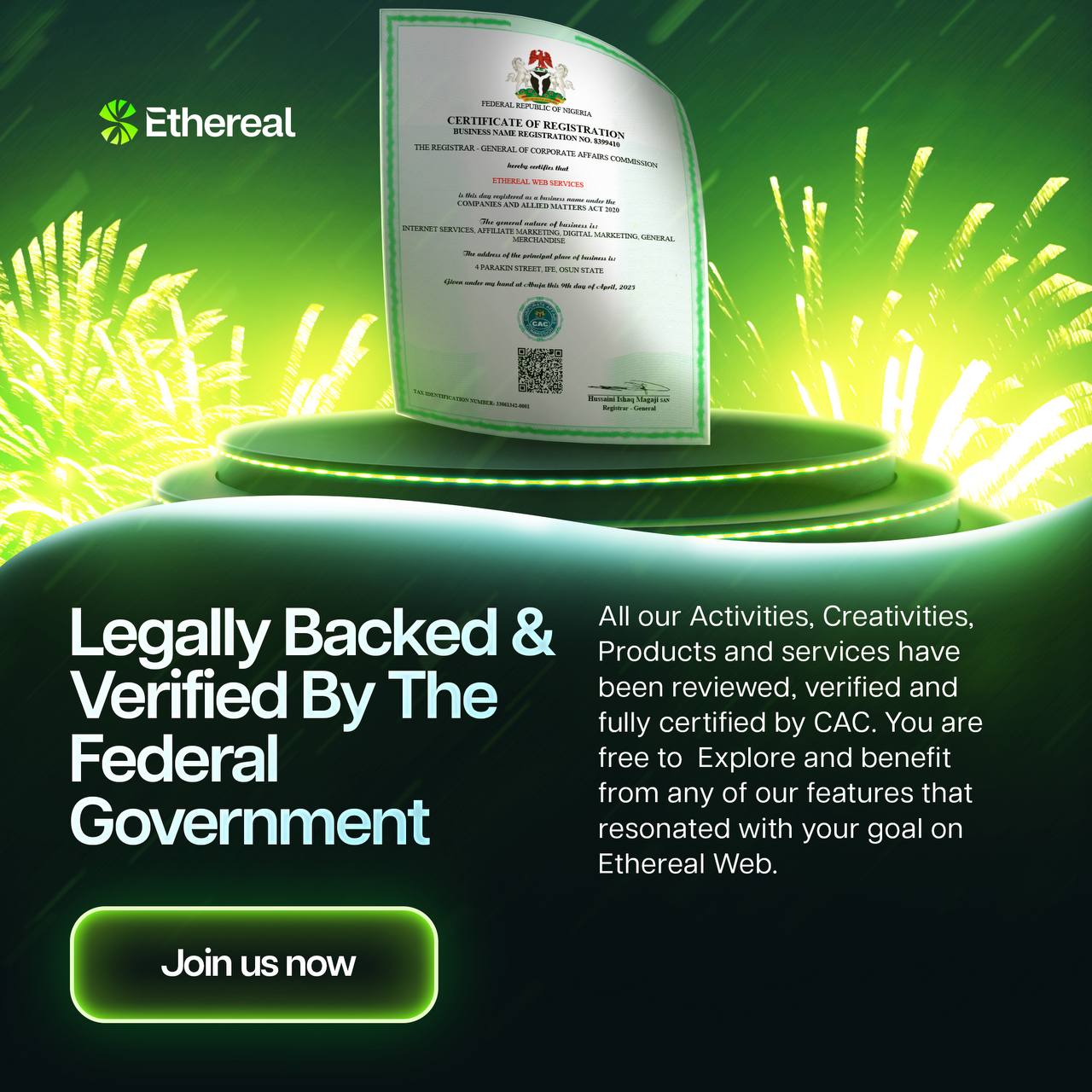 Ethereal CAC gallery